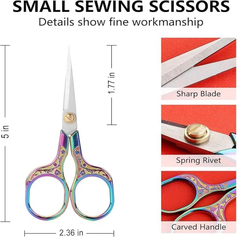 5-inch Pointed Stainless Steel Scissors