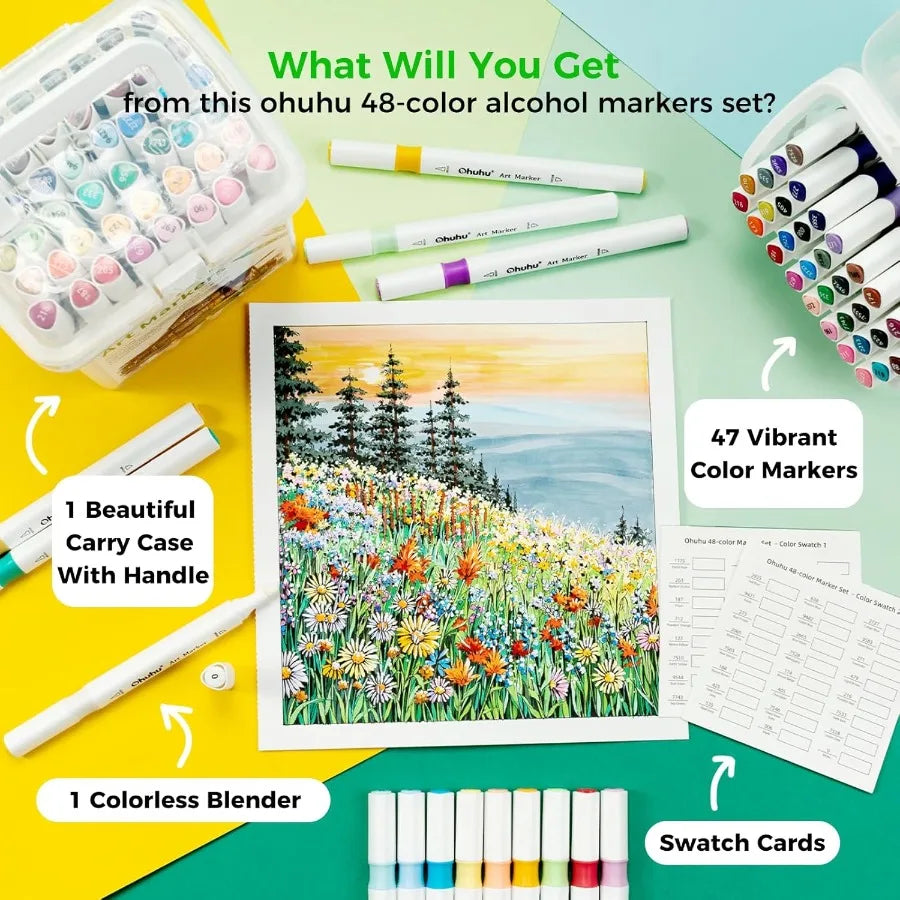 Alcohol Based Dual tip Markers