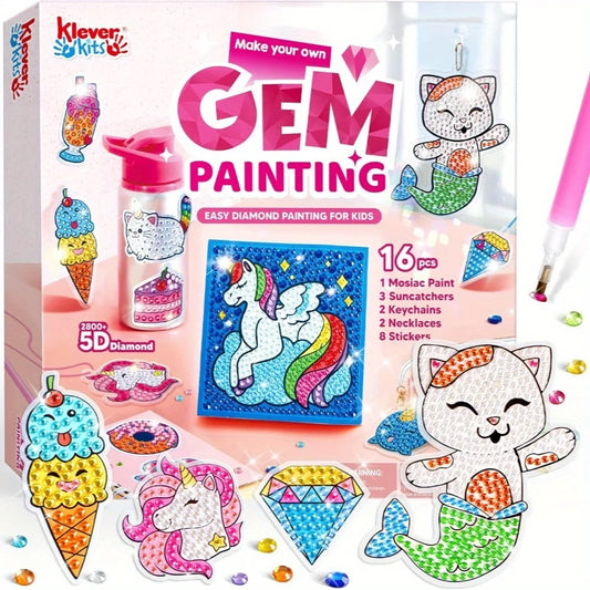 16 Projects Diamond Gem Painting Kit