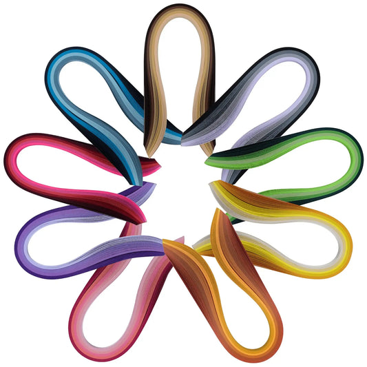 Mixed Color Quilling Paper Set