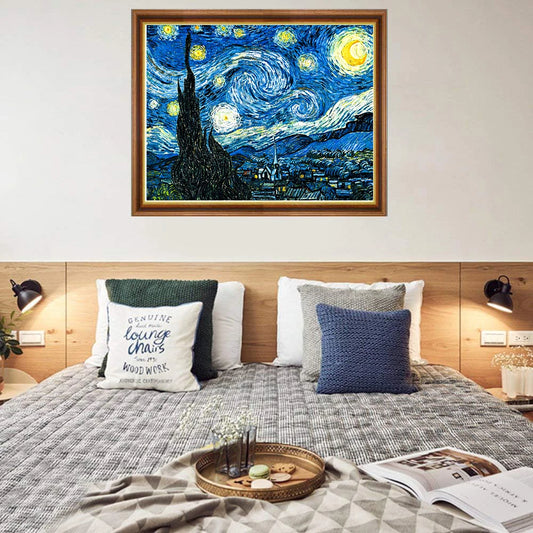 5D Starry Night Diamond Painting Kits