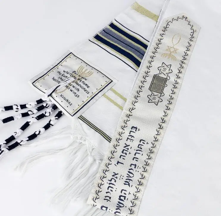 Israeli Jewish Tallit Prayer Shawl 130*180cm