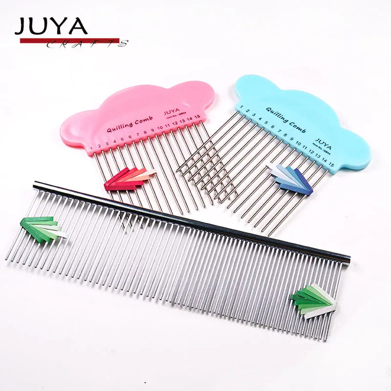 Quilling Comb, 4 styles