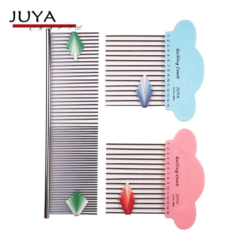 Quilling Comb, 4 styles