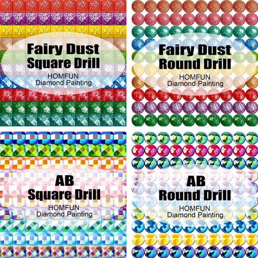 Fairy Dust AB Rhinestone Painting Crystal Decor Diy Diamond Painting "Scenery Beach Moon" 3D Pattern