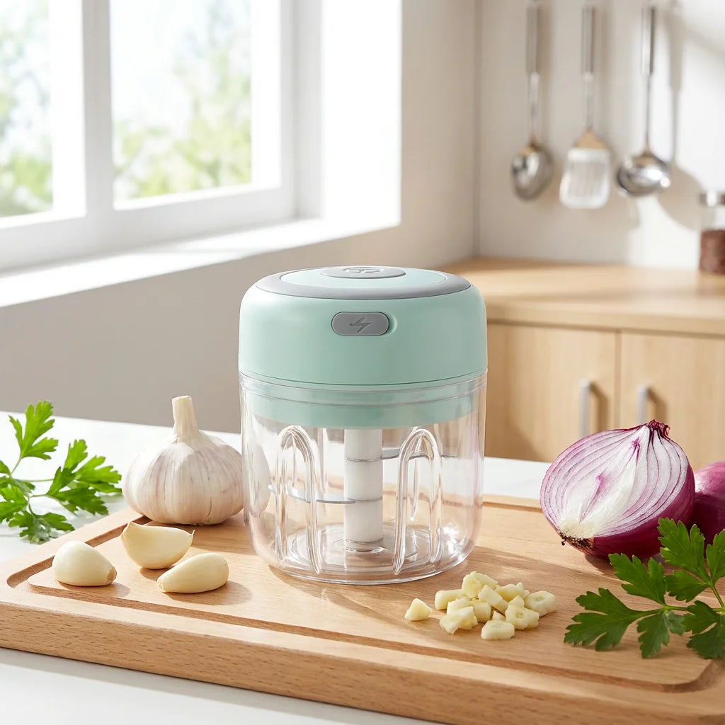 Baby Food Maker Electric Chopper, 250ML, USB Charging, Easy Clean
