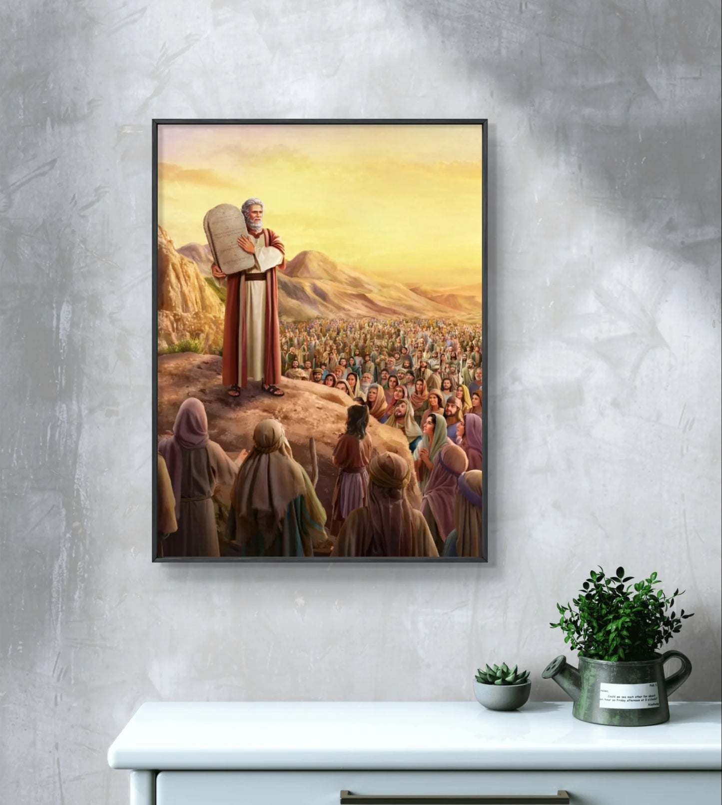 Judaica Moses Diamond Painting Embroidery Cross Stitch Kit