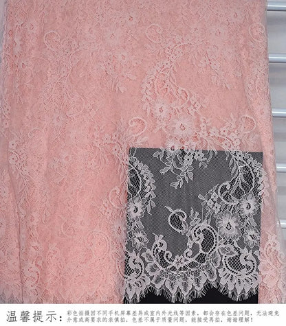 150cm Width 3Meters/lot Off White French Chantilly Lace Fabric