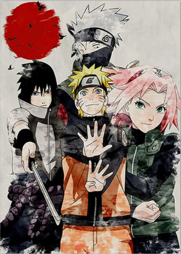 Naruto DIY Japanese Anime Diamond Painting Kit