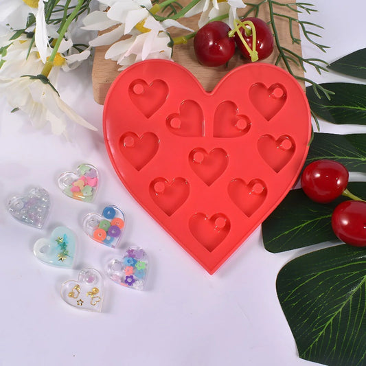 Silicone Resin Heart Shaped Mold