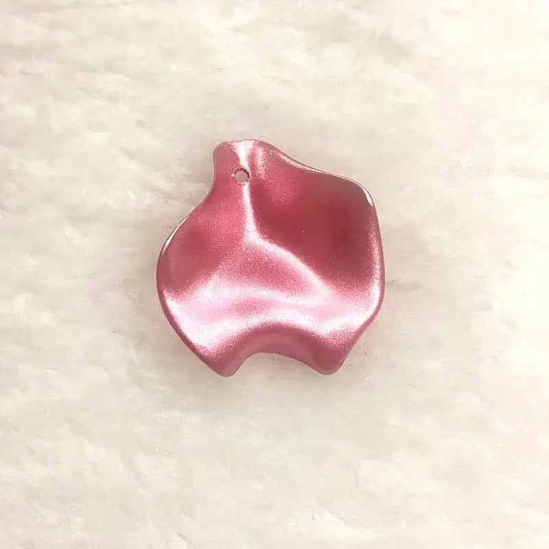 50pcs Acrylic Multicolor Flower Petal Beads