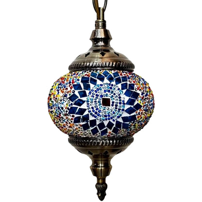 Turkish Moroccan Mosaic Hanging Ceiling Lamp