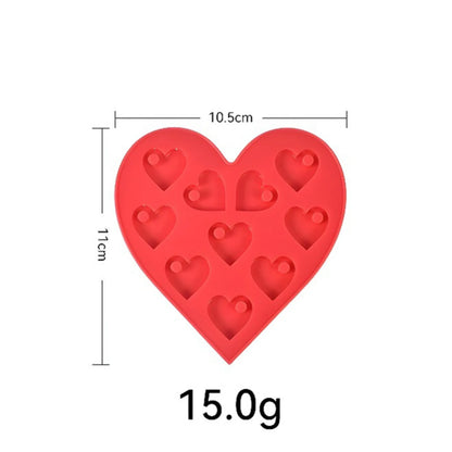 Silicone Resin Heart Shaped Mold