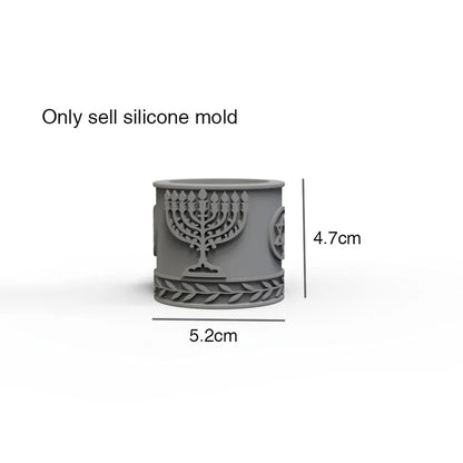 Judaica Silicone Mold Napkin Ring