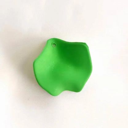 50pcs Acrylic Multicolor Flower Petal Beads