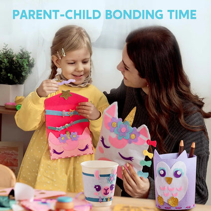7 Sewing Projects My First Kids Sewing Kit-Unicorn and Mermaid