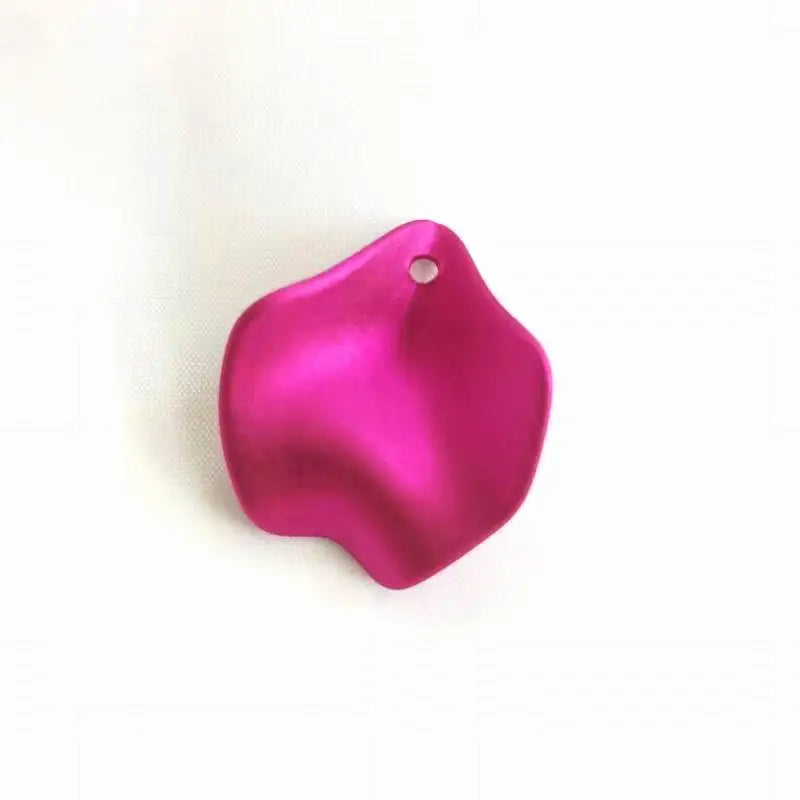 50pcs Acrylic Multicolor Flower Petal Beads