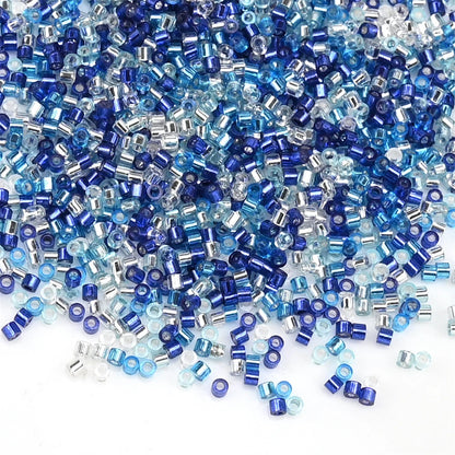 2000pcs Japan Glass Silver Lined Beads 11/0 Uniform Glass Seedbeads