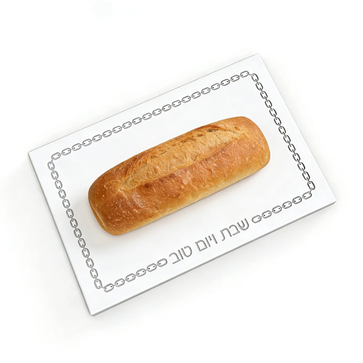 Challah Bread Tray Silicone Mold with Hebrew Blessings,Reusable
