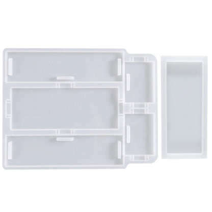 Silicone Resin Rectangular Mold Storage Organizer