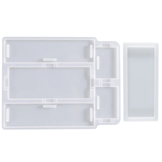 Silicone Resin Rectangular Mold Storage Organizer