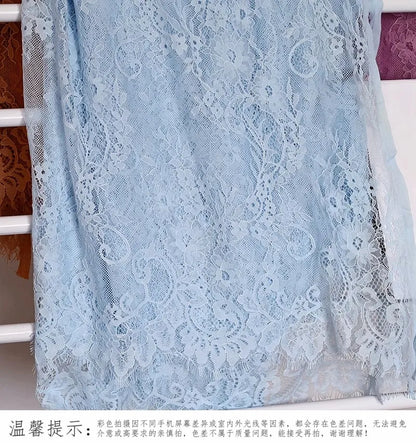 150cm Width 3Meters/lot Off White French Chantilly Lace Fabric