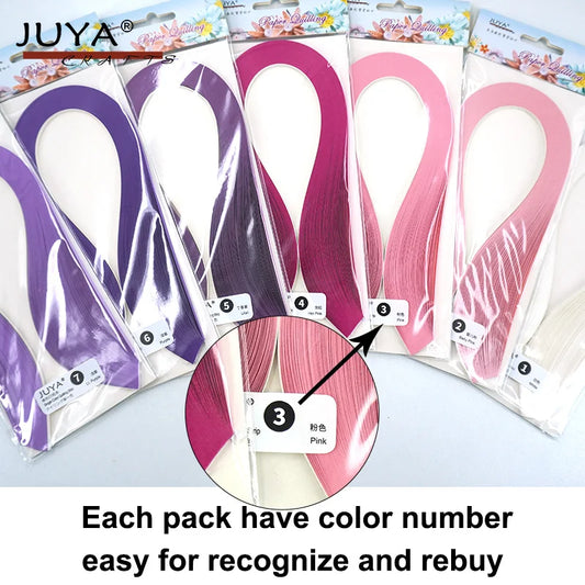 390mm Length 60 Single Colors Paper Quilling