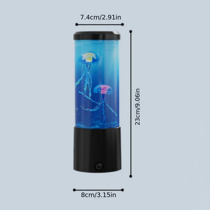 Ocean Night Light with Floating Jellyfish