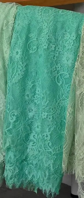 150cm Width 3Meters/lot Off White French Chantilly Lace Fabric