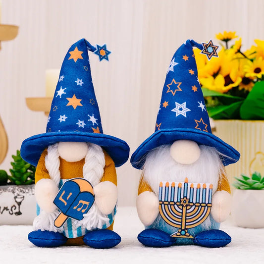 Jewish Holiday Decoration Faceless Doll Gnome