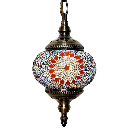 Turkish Moroccan Mosaic Hanging Ceiling Lamp