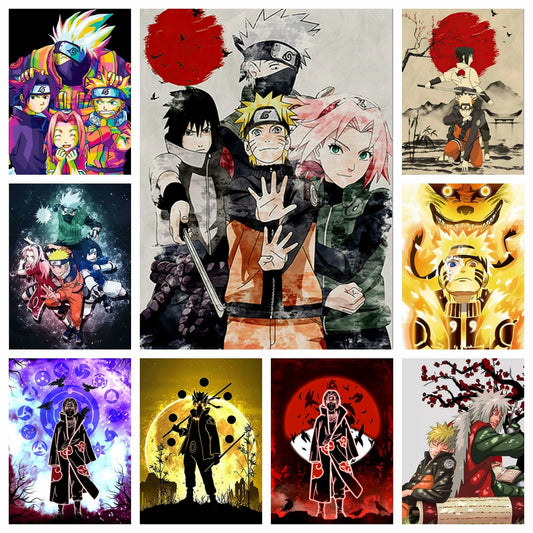 Naruto DIY Japanese Anime Diamond Painting Kit