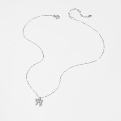 Judaica CHAI Charm 925 Sterling Silver or Gold  Zircon Necklace