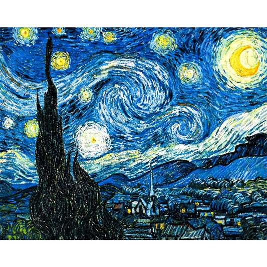 5D Starry Night Diamond Painting Kits
