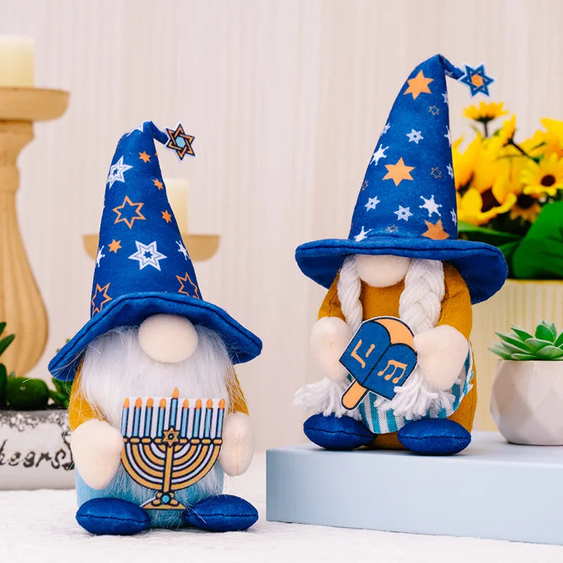 Jewish Holiday Decoration Faceless Doll Gnome