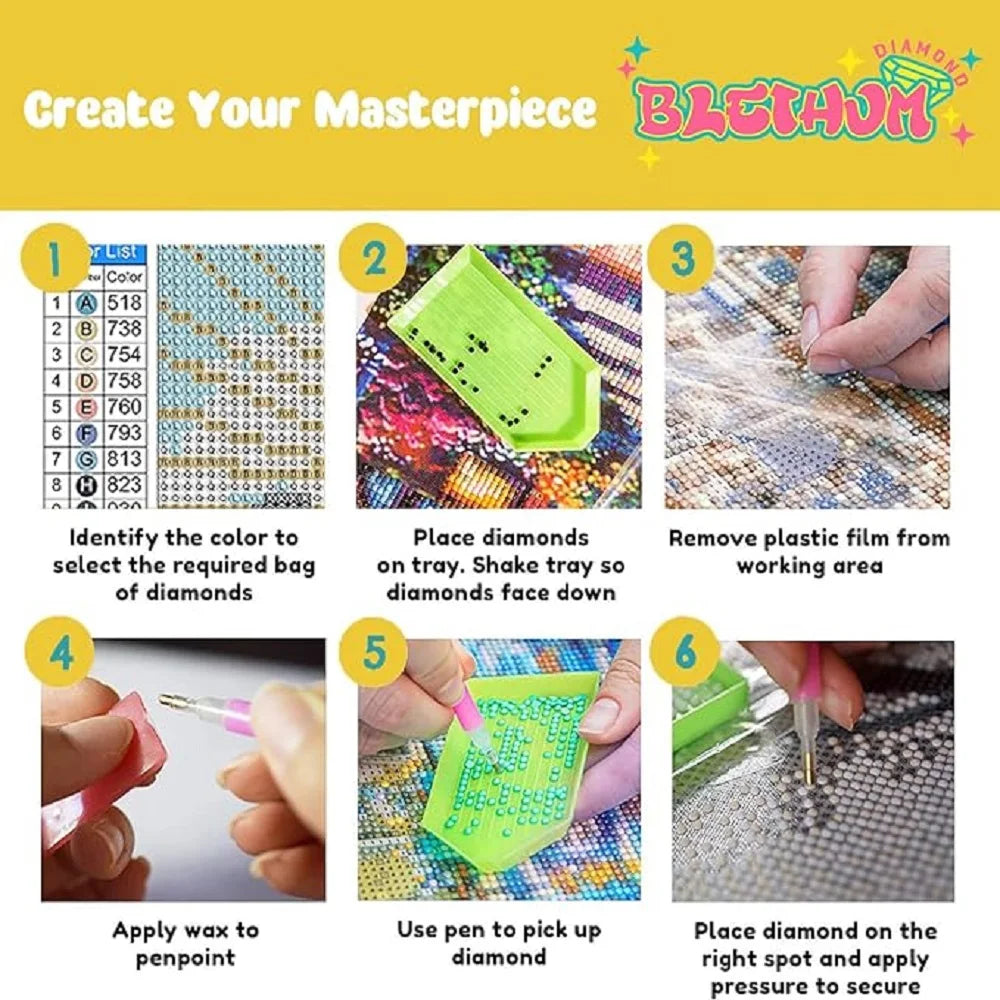 5D DIY 12*16Inch  The Tree of Life Diamond Painting Kit