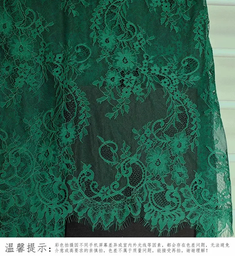 150cm Width 3Meters/lot Off White French Chantilly Lace Fabric