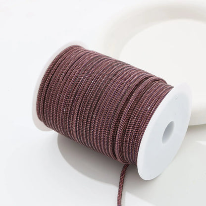 10yards 4mm Crystal Rhinestone Cord Trim Glass Diamond Rope
