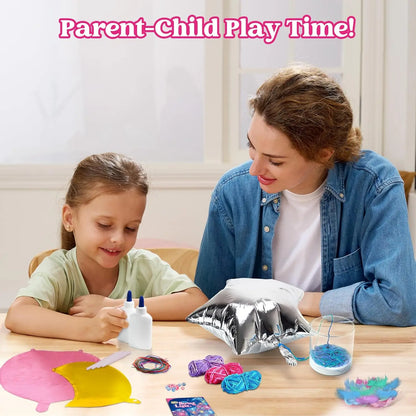3D String Art Light Up Kit with 30 Multi-Colored LED Bulbs