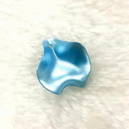 50pcs Acrylic Multicolor Flower Petal Beads