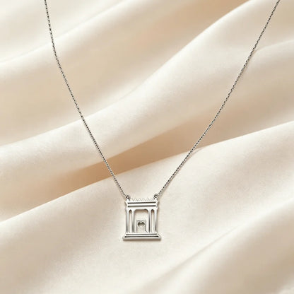 Holy Temple Charm Jewish Tradition symbol Pendant Beit HaMikdash Necklace House of Prayer Jerusalem Temple Judaica Gift