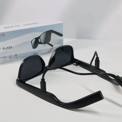 Smart Glasses With Remote Control,Touch Recording, Translator, Voice Assistant,  Bluetooth Wireless Calling