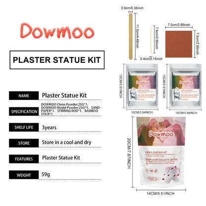 Handprint Mold Powder Kit 3D