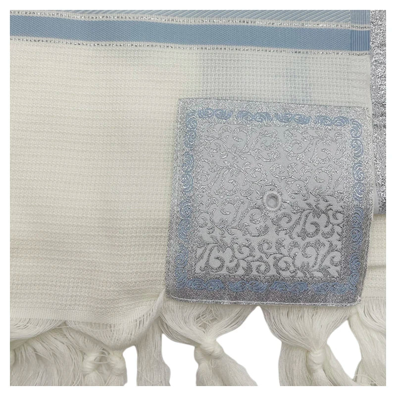 Jewish Kosher Tallis 100% Wool Non-slip Traditional  Prayer Shawl