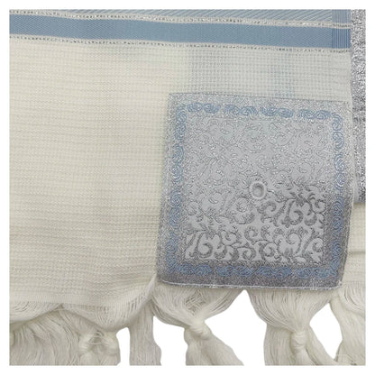 Jewish Kosher Tallis 100% Wool Non-slip Traditional  Prayer Shawl