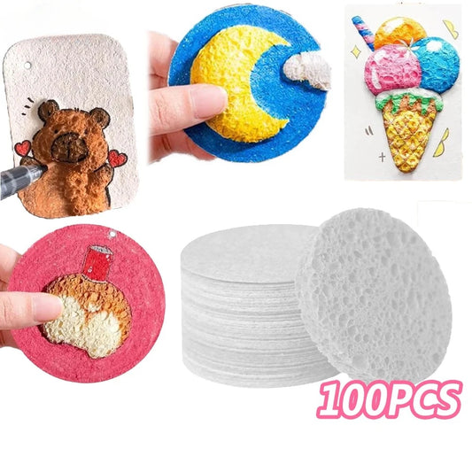 3D Puffy Foam Texture Painting Paper