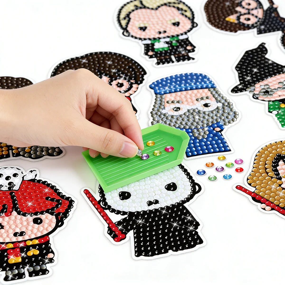 Harry Potter DIY Diamond Art Stickers Shiny Drill Decals Kit
