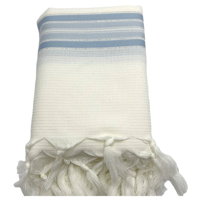 Jewish Kosher Tallis 100% Wool Non-slip Traditional  Prayer Shawl