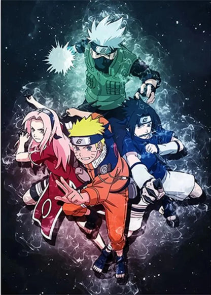 Naruto DIY Japanese Anime Diamond Painting Kit