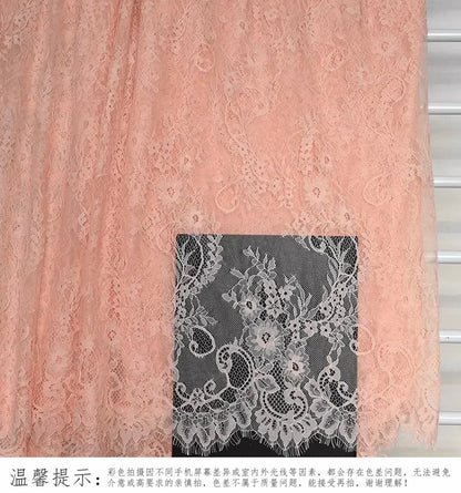 150cm Width 3Meters/lot Off White French Chantilly Lace Fabric